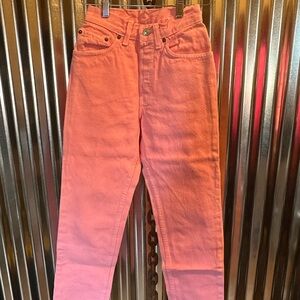 Levi's Vibrant Pink Skinny Jeans